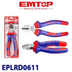 Emtop EPLRD0611 | Cutting Pliers 160mm High-Carbon Steel