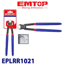 Emtop EPLRR1021 | Плоский напильник 250 мм закаленная сталь