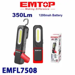 Emtop EMFL7508 | Hanging LED Lamp 1200mAh Rechargeable