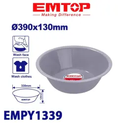 Emtop EMPY1339 | Леген пластмассовый 390x130 мм, прочный пластик