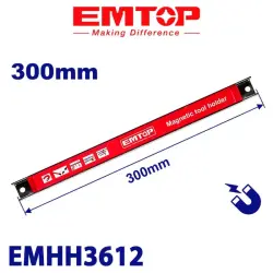 Emtop EMHH3612 | Магнитная рейка 300мм из прочной стали