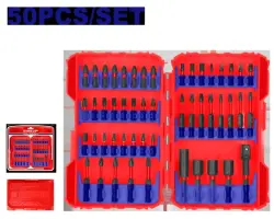 Emtop ESBT05001 | Набор бит 50 шт. PH PZ SL хромванадий