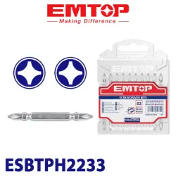 Emtop ESBTPH2233 | PH2 Double Ended Bit 65mm Pack of 10