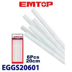 Emtop EGGS20601 | Hot Glue Sticks 11.2mm 6 pcs