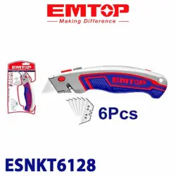 Emtop ESNKT6128 | Pycak Alçipan Drywall Knife 61x19mm Blade