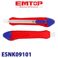 Emtop ESNK09101 | Нож для гипсокартона 9x80 мм Точная резка