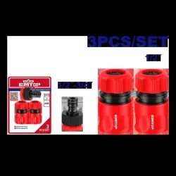 Emtop EQCS11231 | 3 sanylyk 1/2 dýuým şlang nasadka toplumy