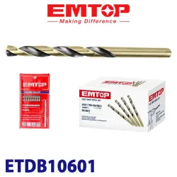 Emtop ETDB10601 | Сверло 6.0 мм быстрорежущая сталь