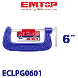 Emtop ECLPG0601 | Тиски 150 мм чугунные
