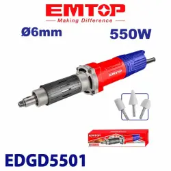 Emtop EDGD5501 | Дрель 6мм 550Вт