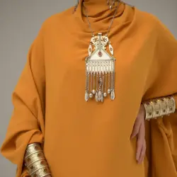 Suzanna C#12 | Crepe Fabric Orange 1.5 m Wide