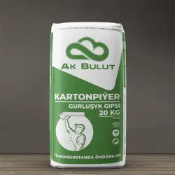 Ak bulut Kartonpiyer | Строительный гипс 20 кг
