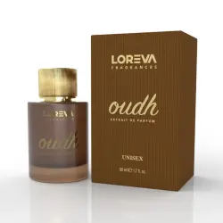 LOREVA 9300706 | Unisex Perfume Amber Oud 50ml Long-Lasting Scent