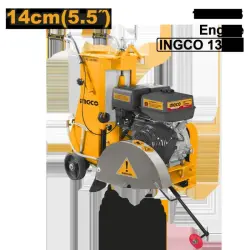 Ingco GSF16-2 Gasoline Joint Cutter 9.6 kW for Concrete and Asphalt