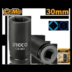 Ударная головка Ingco 1" 30 мм HHIS0130L для профессионального использования