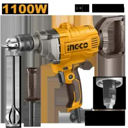 Ingco MX11008 Mikser + Buraw 1100V 1100W hünärmen guraly