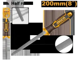 Ingco Semi-circular Steel File 200mm, Model HSHF088