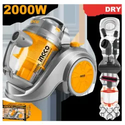 Ingco VC20258 2000W 2.5L ýokary öndürijilikli tozan sorujy