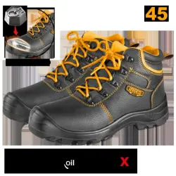 Ingco Protective Safety Boots Size 45 SSH04SB.45