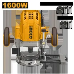 Ingco Electric Router 1600W RT160028 for Professional Woodworking