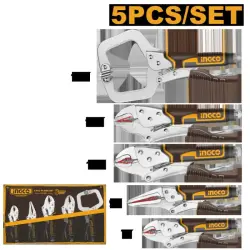 Ingco 5-Piece Pliers Set COMBO (Model: COS23091)