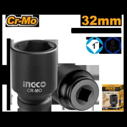 INGCO 1"DR. Impact Socket HHIS0132L for Industrial and Automotive Use