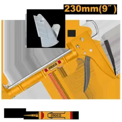 Ingco HCG0909 Industrial Caulking Gun for Professional Sealant Application
