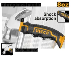 Мини-молоток Ingco 8 унций HMCH80808D для профессионалов