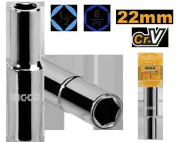 Ingco 1/2" 22mm altyburçly başlyk (HHAST12223L) – Işewürler üçin