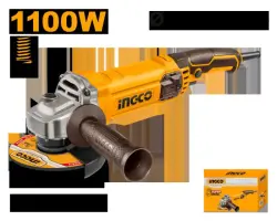 Профессиональная угловая шлифмашина Ingco AG110038 125мм 1100Вт