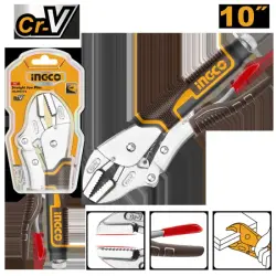 Ingco HSJP0210 Locking Pliers for Reliable Industrial Clamping
