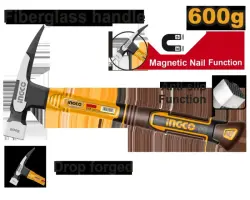 Ingco Roofer's Hammer 600g (HCH81060) – Pro Tool for Business Efficiency