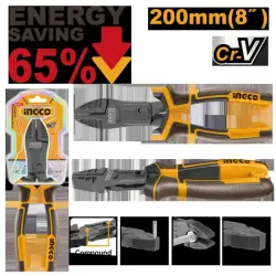 Плоскогубцы Ingco 200мм HCCP58200 для бизнеса, высокая надежность