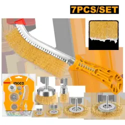 Ingco 7-Piece Brush Set WB10071 for Professional Business Use