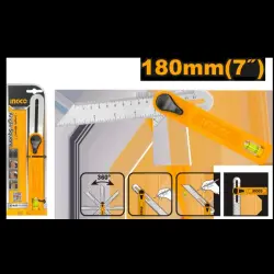 Ingco 75-degree Square Angle 180mm HAS181501 for Precise Industrial Use