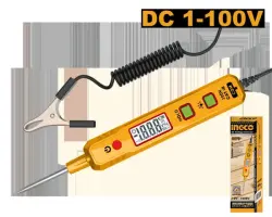 Тестер автомобильных цепей Ingco HSDT417506 1-100В для профессионалов
