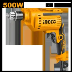 Ingco ED50028 elektrik buraw 500W 10mm – iş we hünärmenler üçin