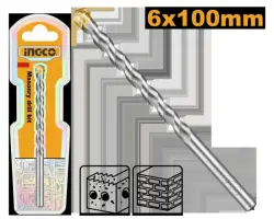 Сверло по камню INGCO 6x100мм DBM2110610 для профессионалов