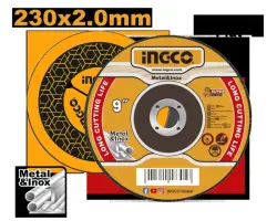 Ingco 230x2,0mm metala niýetlenen abraziw kesiji disk, Model MCD202303