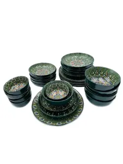 UZ GZ-02 | Обеденный набор 30 предметов на 6 персон, зеленый