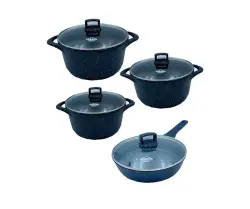 Uakeen VK-43-10 | Набор посуды с гранитным покрытием 10 предметов