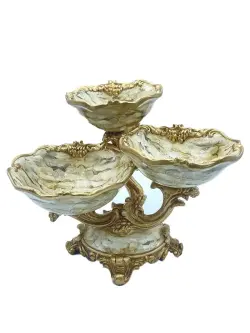 Bohemia MM3119 | Triple Glass Vase Decorative Display