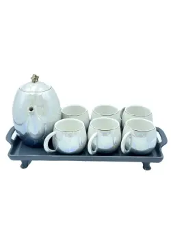 EQ EQ991-&247 | 6 käseli aýna tagtaly çaý toplum