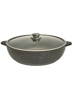 Uakeen VK-142 | Granit örtükli WOK bişiriş gazany 32 sm