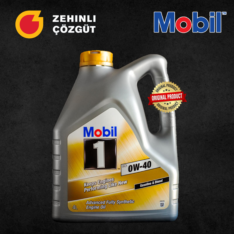 Mobil 1 FS 0W-40 - 4л синтетическое моторное масло премиум-класса