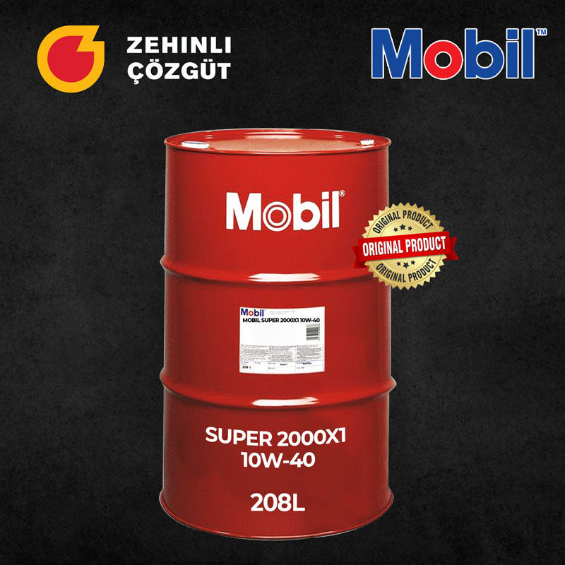 Mobil Super 2000 X1 10W-40 208L Моторное масло