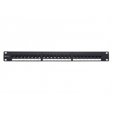 24-портовая Cat6 UTP патч-панель, незаполненная, модель 48017001KBH