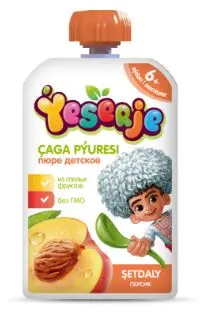 Yeserje Peach Puree - Premium Quality