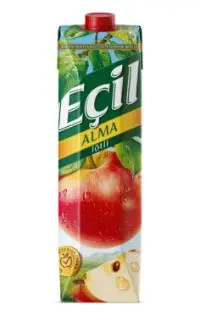 Eçıl Apple Juice with Pulp 1L