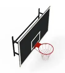 Basketball Backboard Set Durable Metal Hoop & Net